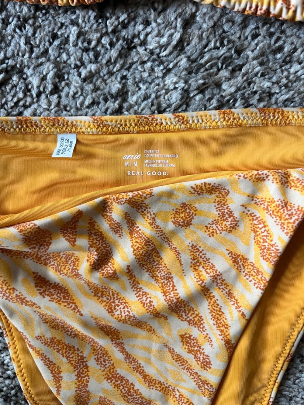 aerie Tiger-Print Two-Piece Bikini - Picture 4 of 6